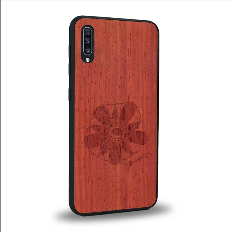 Coque Samsung A50 - La Fleur des Montagnes - Coque en bois