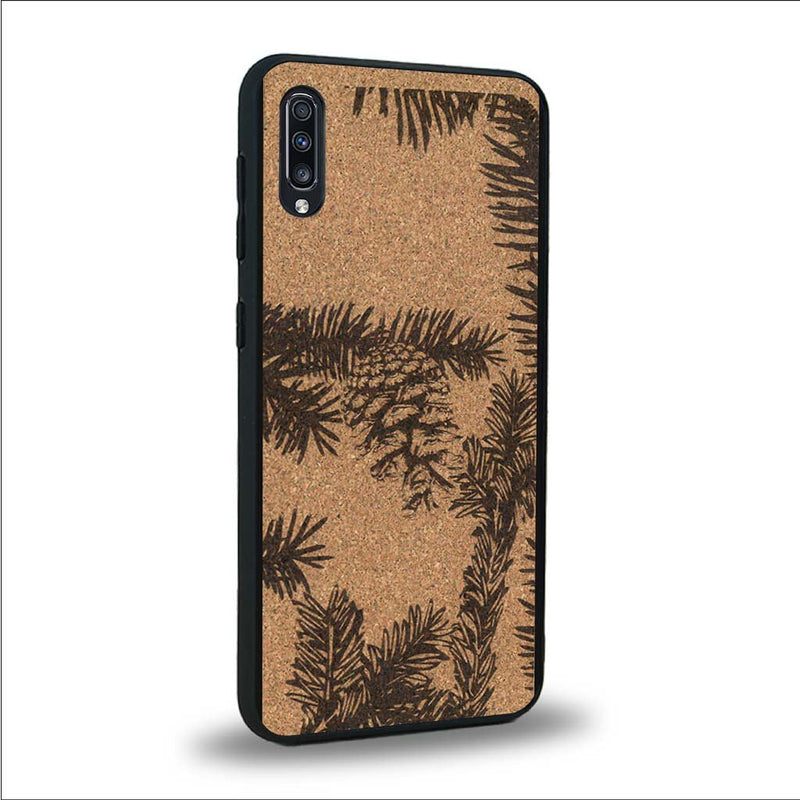 Coque Samsung A50 - La Pomme de Pin - Coque en bois