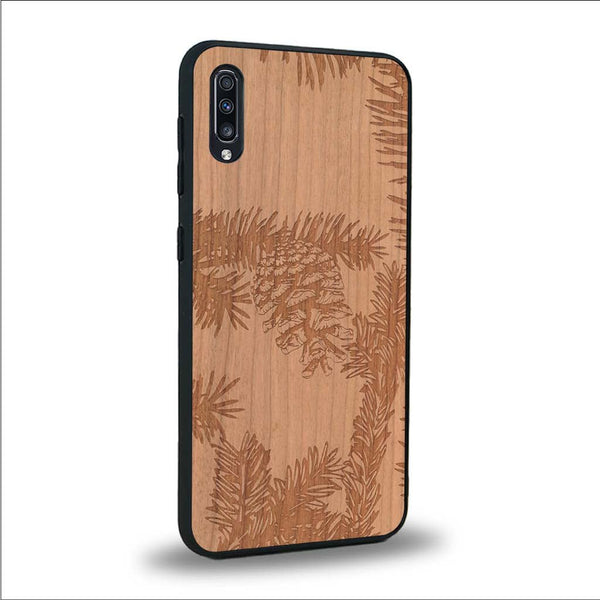 Coque Samsung A50 - La Pomme de Pin - Coque en bois