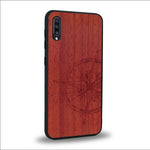 Coque Samsung A50 - La Rose des Vents - Coque en bois