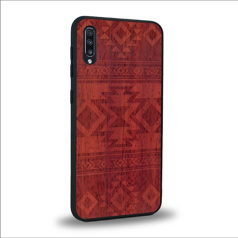 Coque Samsung A50 - L'Aztec - Coque en bois