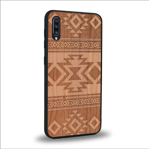 Coque Samsung A50 - L'Aztec - Coque en bois