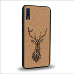 Coque Samsung A50 - Le Cerf - Coque en bois