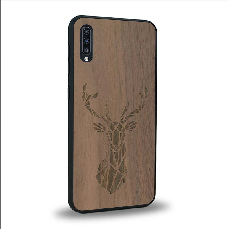 Coque Samsung A50 - Le Cerf - Coque en bois