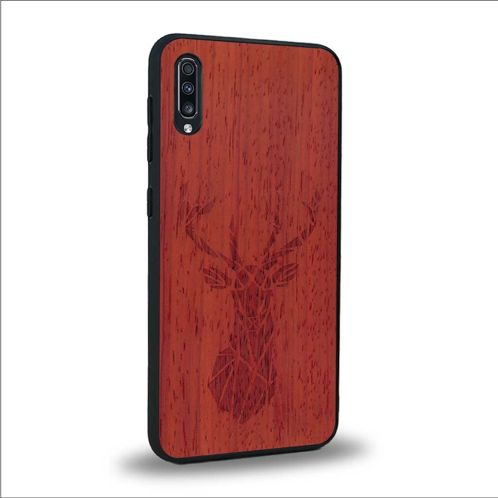 Coque Samsung A50 - Le Cerf - Coque en bois