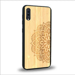 Coque Samsung A50 - Le Mandala Sanskrit - Coque en bois