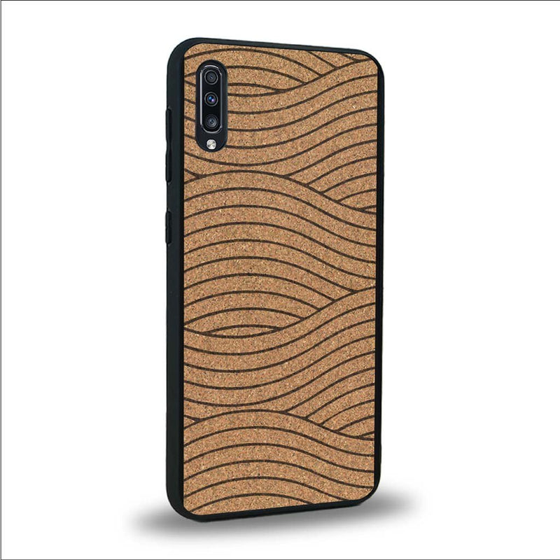 Coque Samsung A50 - Le Wavy Style - Coque en bois