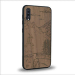 Coque Samsung A50 - L'Exploratrice - Coque en bois