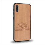 Coque Samsung A50 - Sunset Lovers - Coque en bois