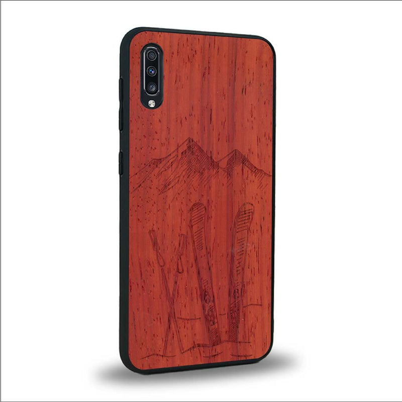 Coque Samsung A50 - Winter Holidays - Coque en bois