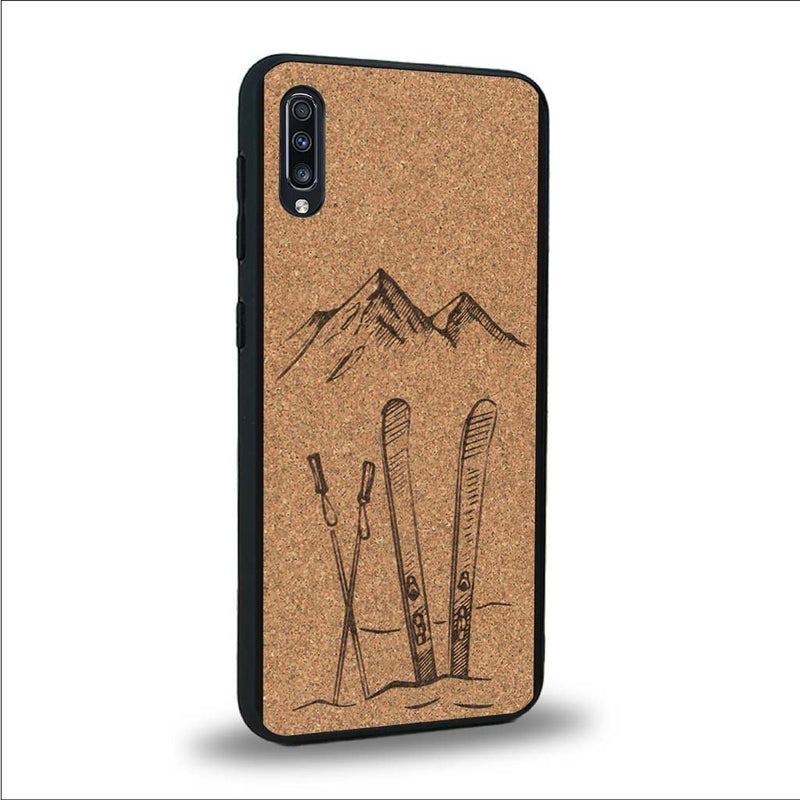 Coque Samsung A50 - Winter Holidays - Coque en bois