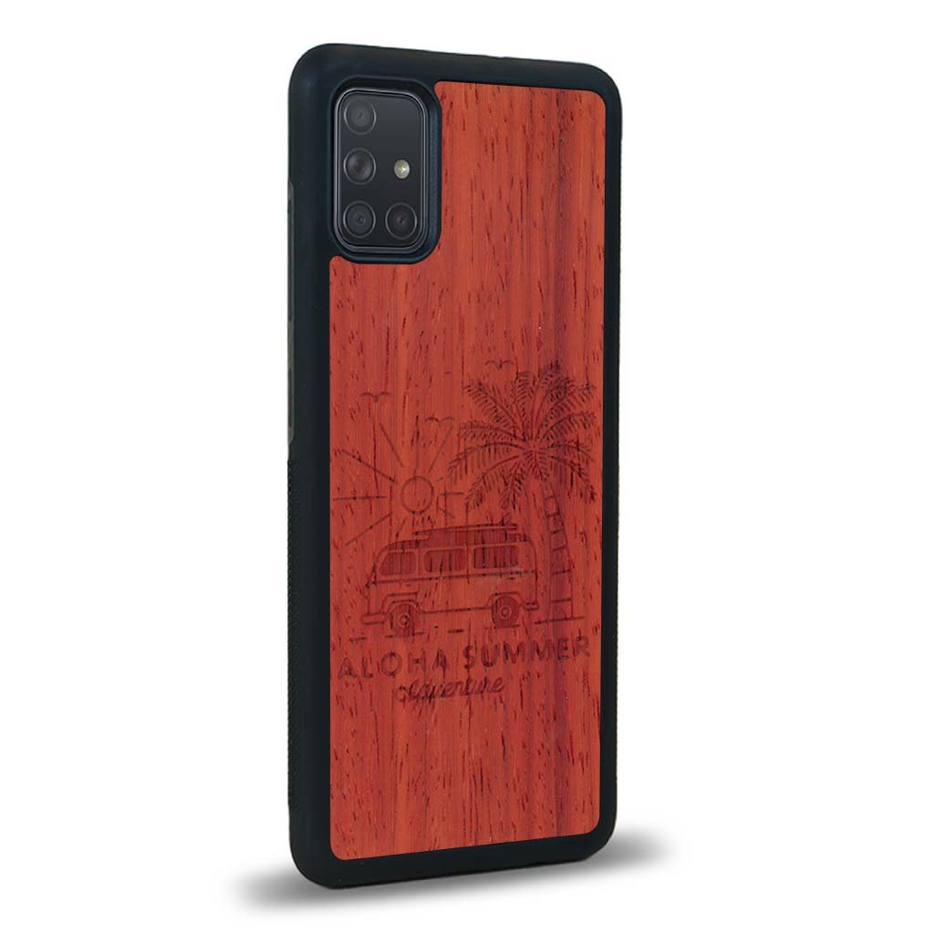Coque Samsung A51 - Aloha Summer - Coque en bois