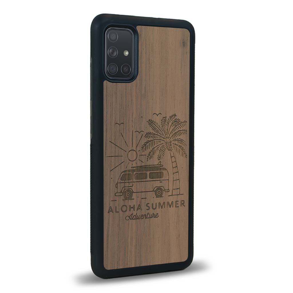 Coque Samsung A51 - Aloha Summer - Coque en bois