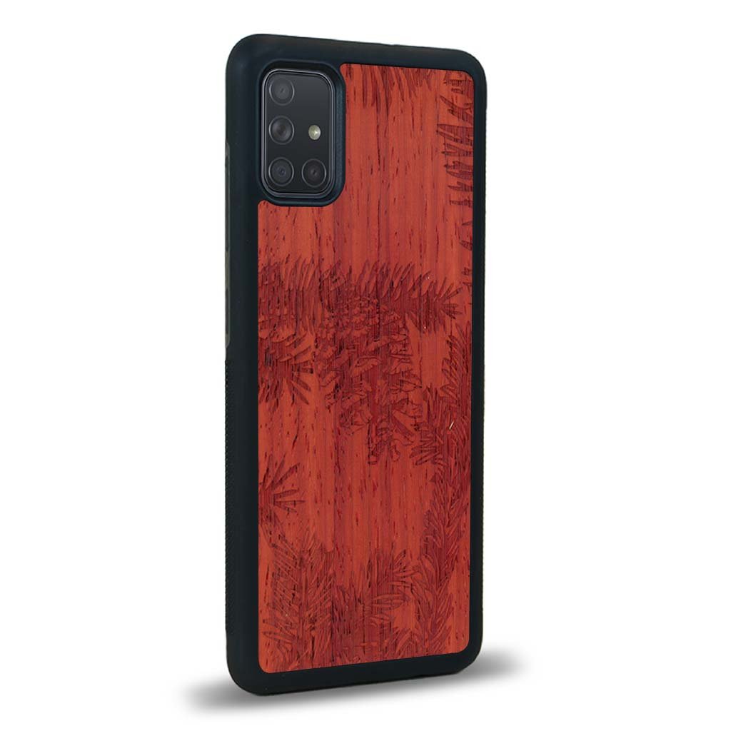 Coque Samsung A51 - La Pomme de Pin - Coque en bois