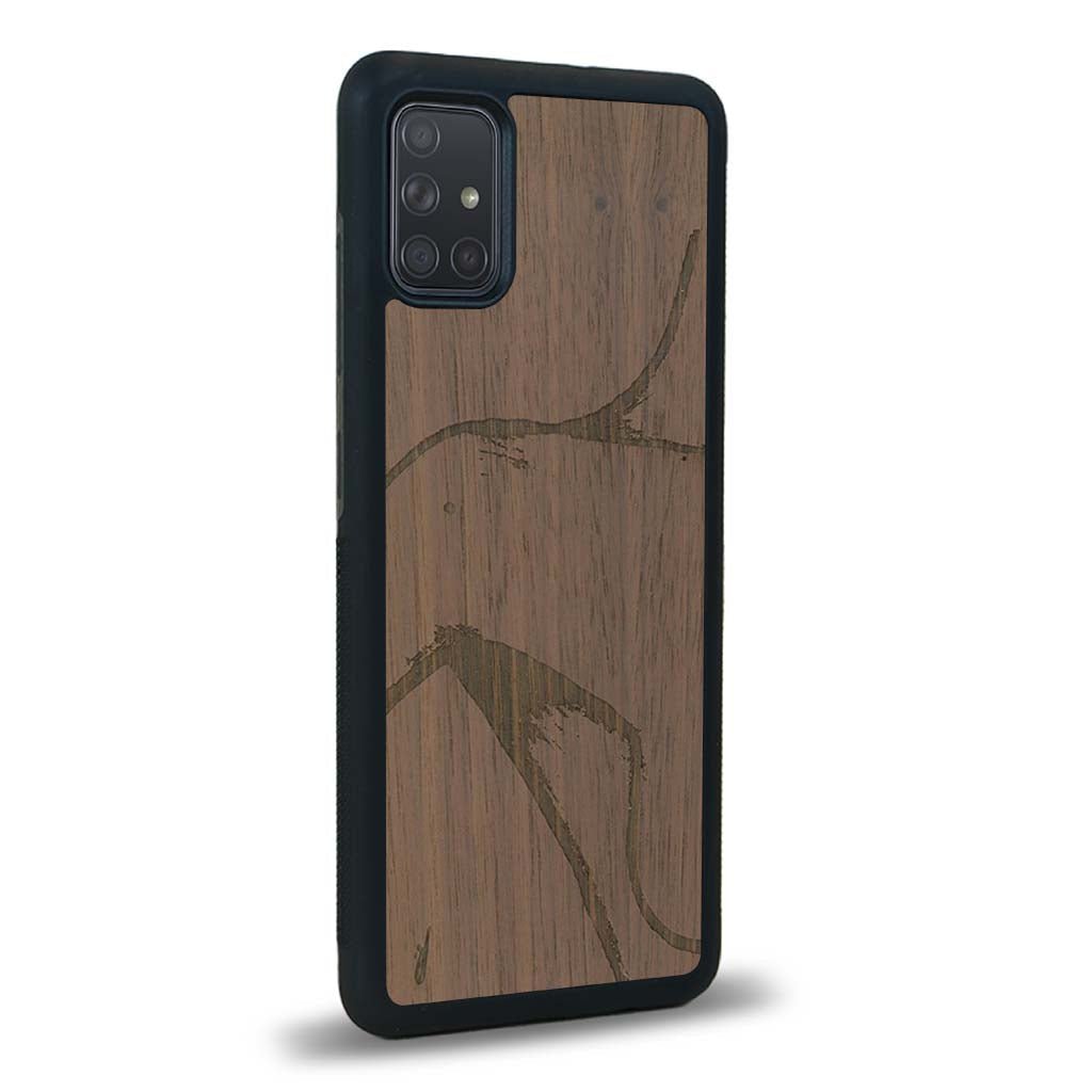 Coque Samsung A51 - La Shoulder - Coque en bois