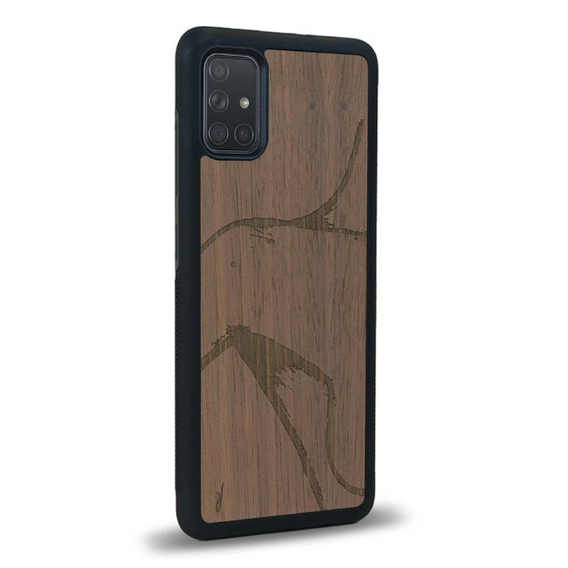 Coque Samsung A51 - La Shoulder - Coque en bois