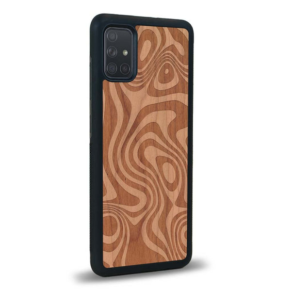 Coque Samsung A51 - L'Abstract - Coque en bois