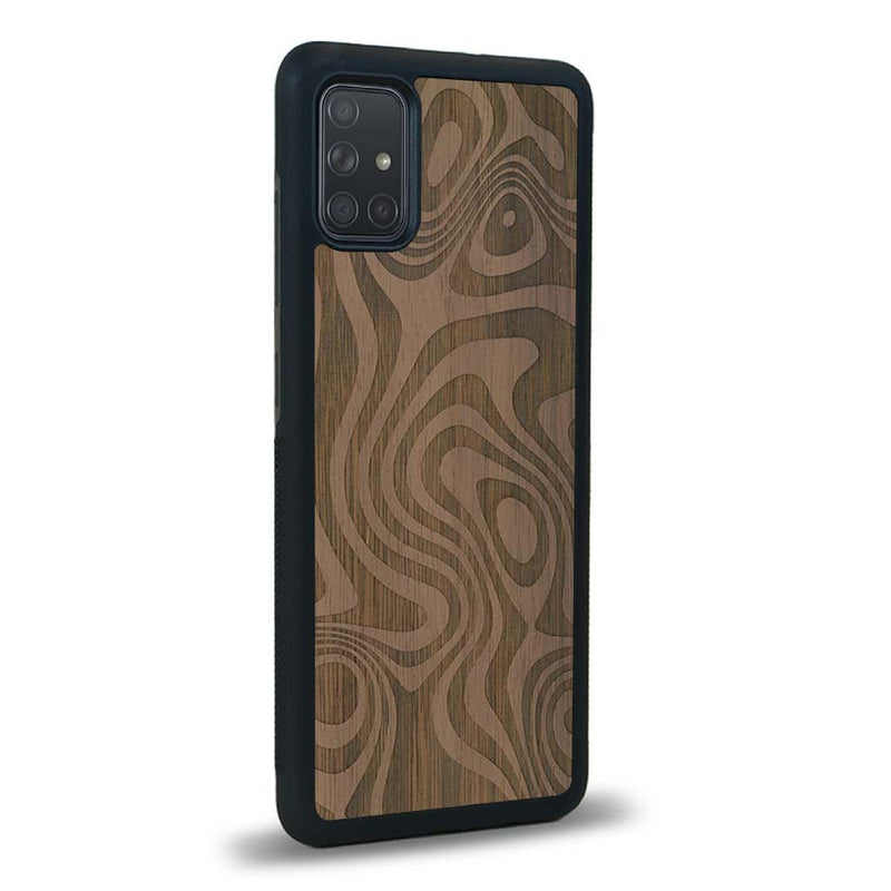 Coque Samsung A51 - L'Abstract - Coque en bois