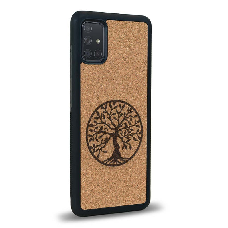 Coque Samsung A51 - L'Arbre de Vie - Coque en bois