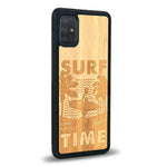 Coque Samsung A51 - Surf Time - Coque en bois