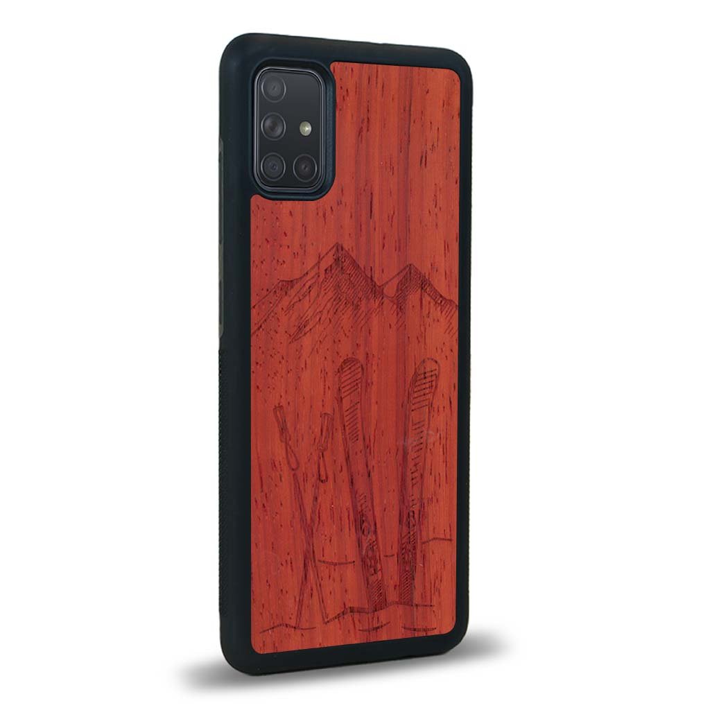 Coque Samsung A51 - Winter Holidays - Coque en bois