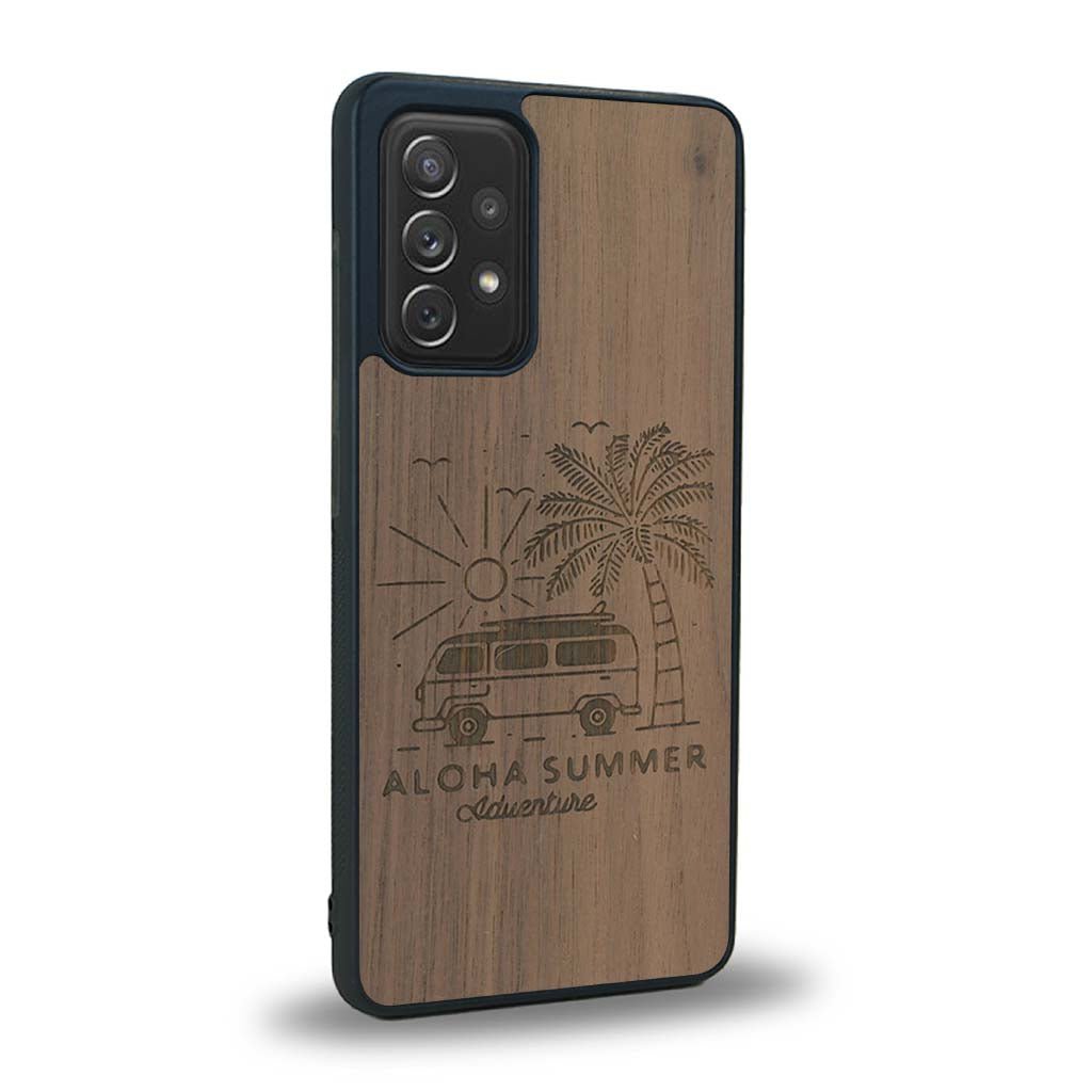 Coque Samsung A52 - Aloha Summer - Coque en bois