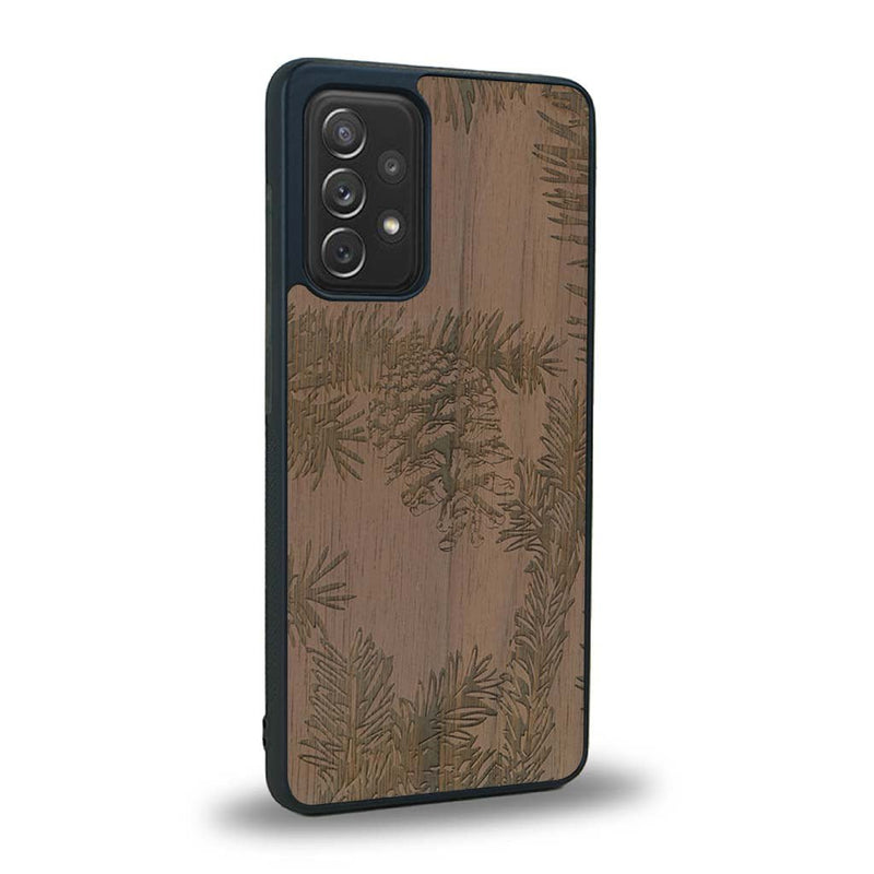 Coque Samsung A52 - La Pomme de Pin - Coque en bois