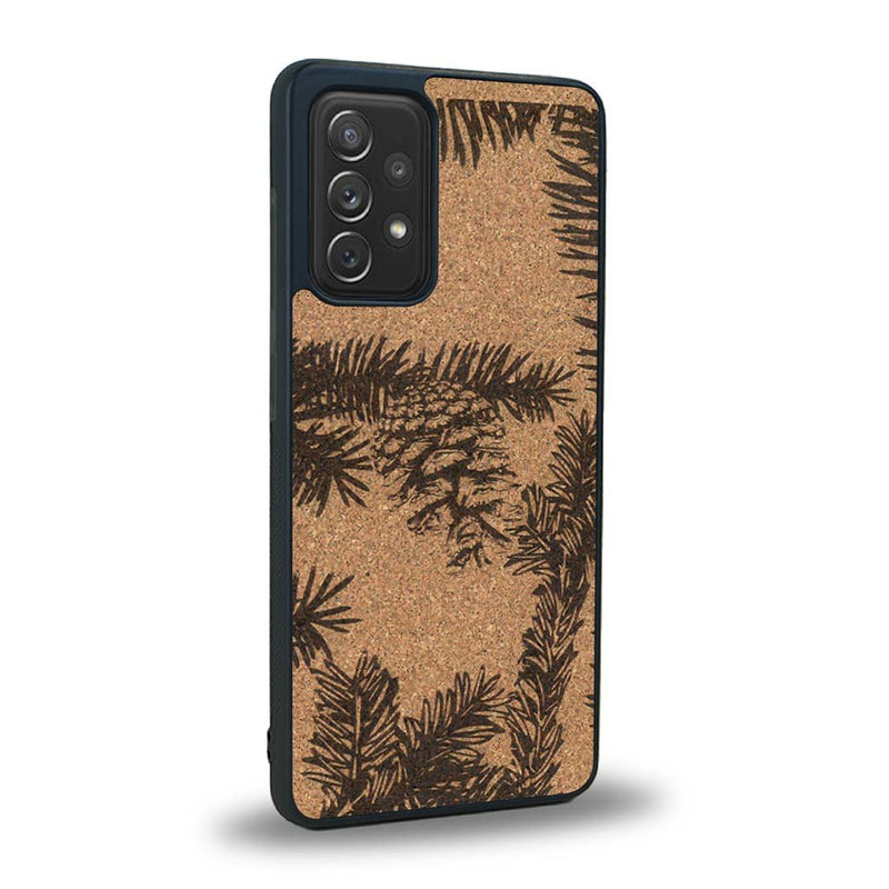 Coque Samsung A52 - La Pomme de Pin - Coque en bois