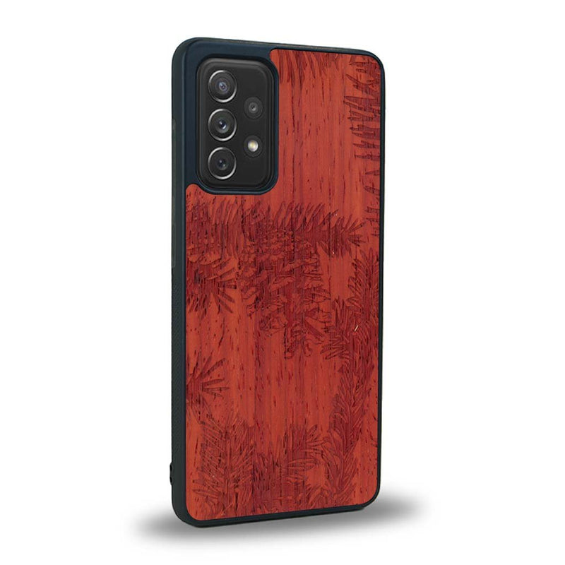 Coque Samsung A52 - La Pomme de Pin - Coque en bois