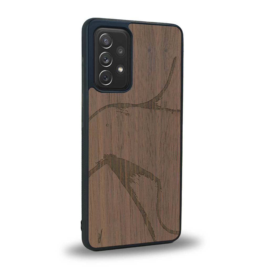 Coque Samsung A52 - La Shoulder - Coque en bois