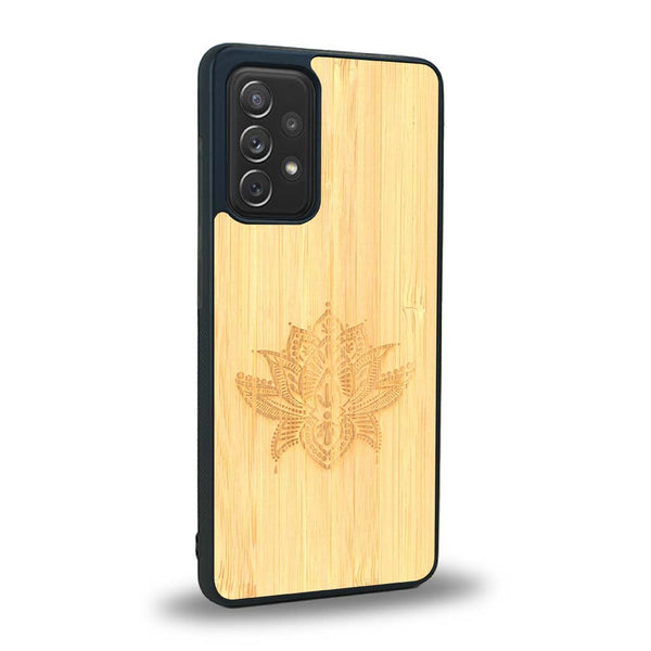 Coque Samsung A52 - Le Lotus - Coque en bois