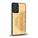 Coque Samsung A52 - Le Mandala Sanskrit - Coque en bois