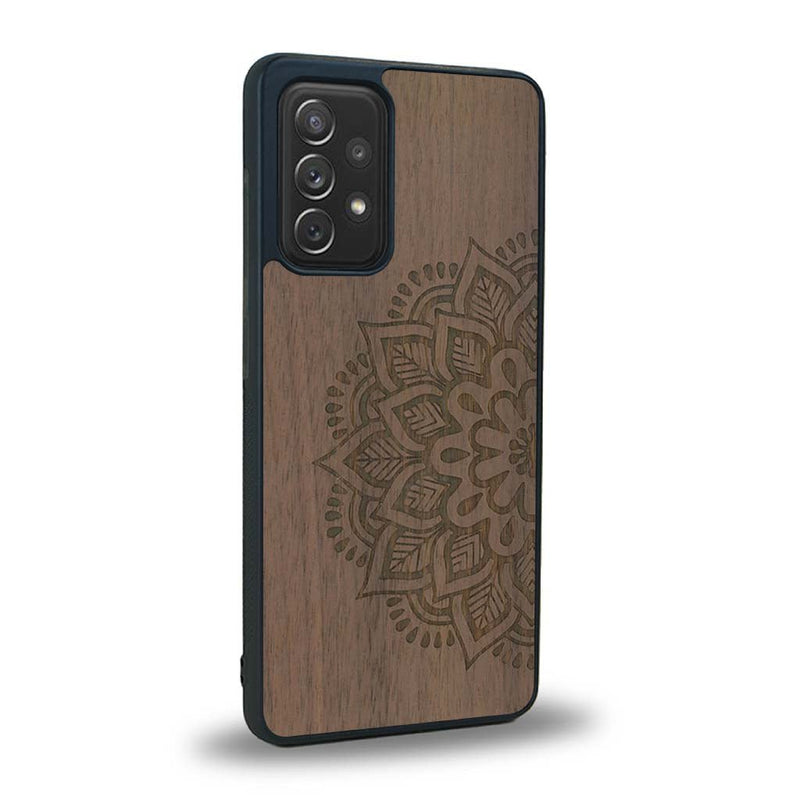 Coque Samsung A52 - Le Mandala Sanskrit - Coque en bois