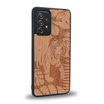 Coque Samsung A52 - Le Tigre - Coque en bois