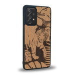 Coque Samsung A52 - Le Tigre - Coque en bois