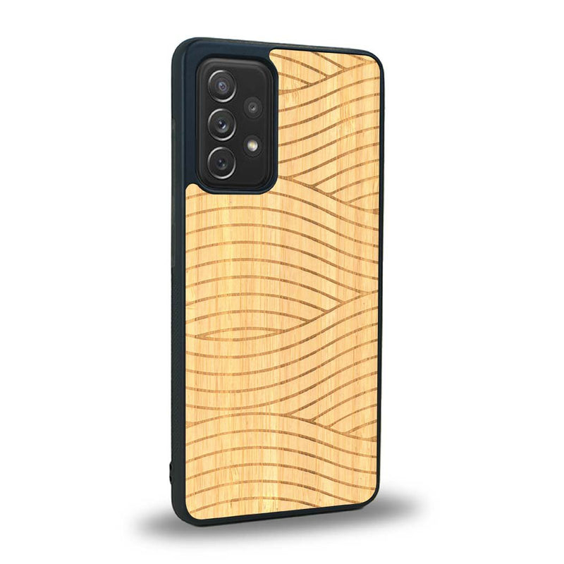 Coque Samsung A52 - Le Wavy Style - Coque en bois