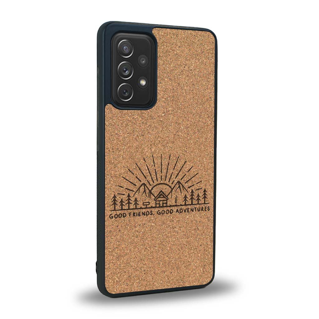 Coque Samsung A52 - Sunset Lovers - Coque en bois