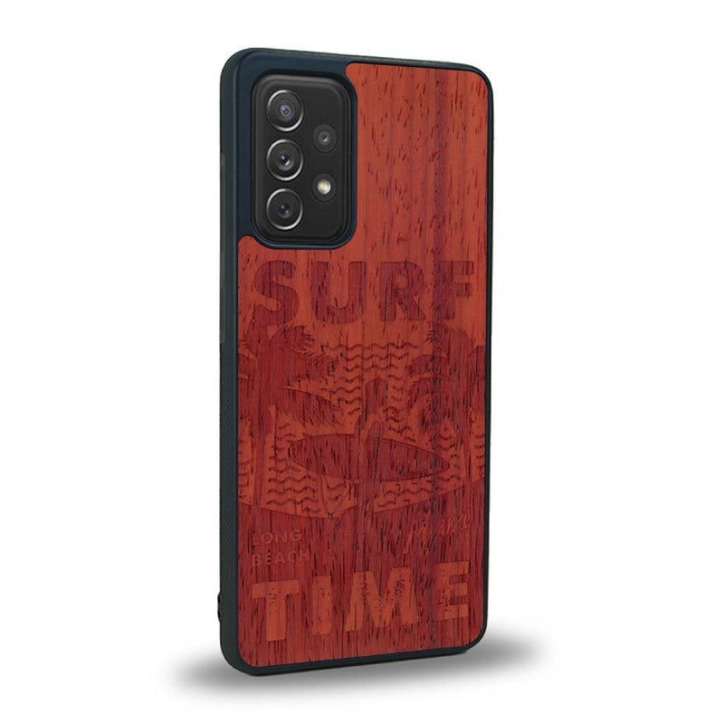 Coque Samsung A52 - Surf Time - Coque en bois