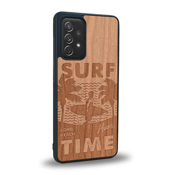 Coque Samsung A52 - Surf Time - Coque en bois