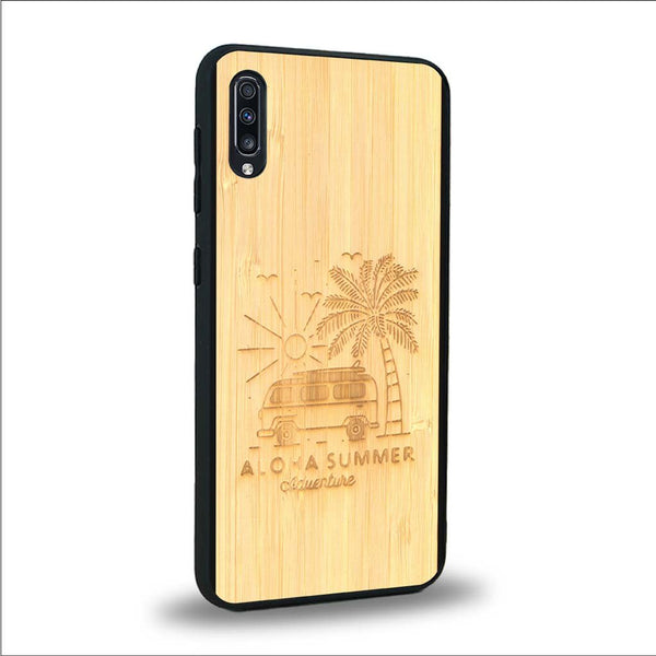Coque Samsung A70 - Aloha Summer - Coque en bois