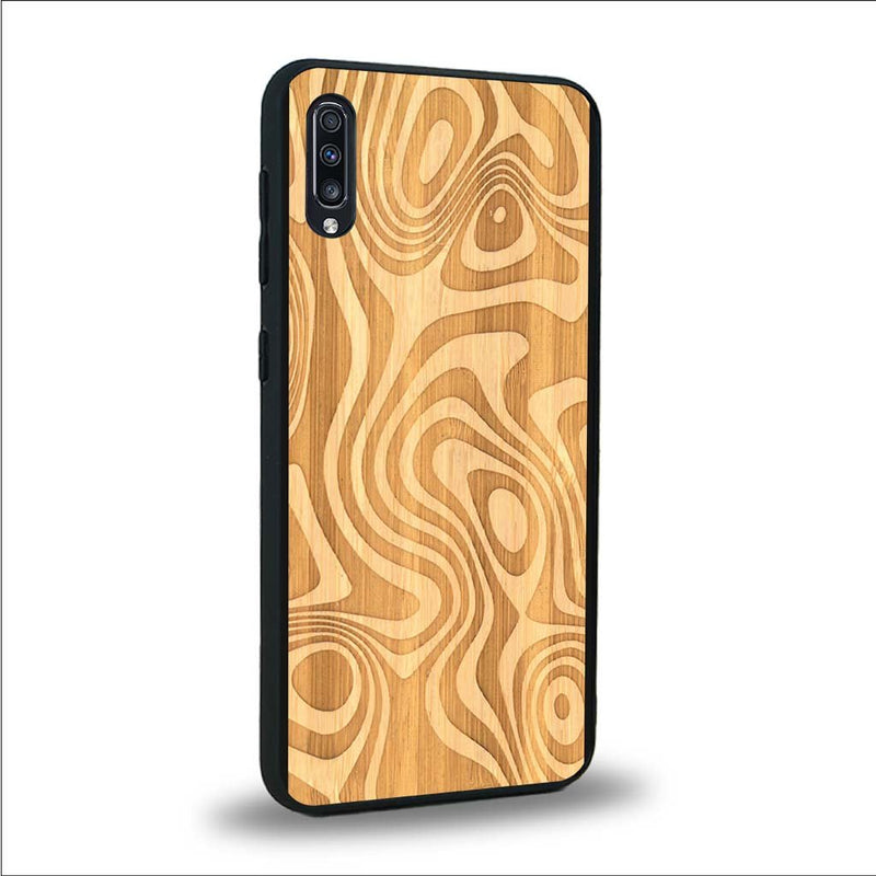 Coque Samsung A70 - L'Abstract - Coque en bois