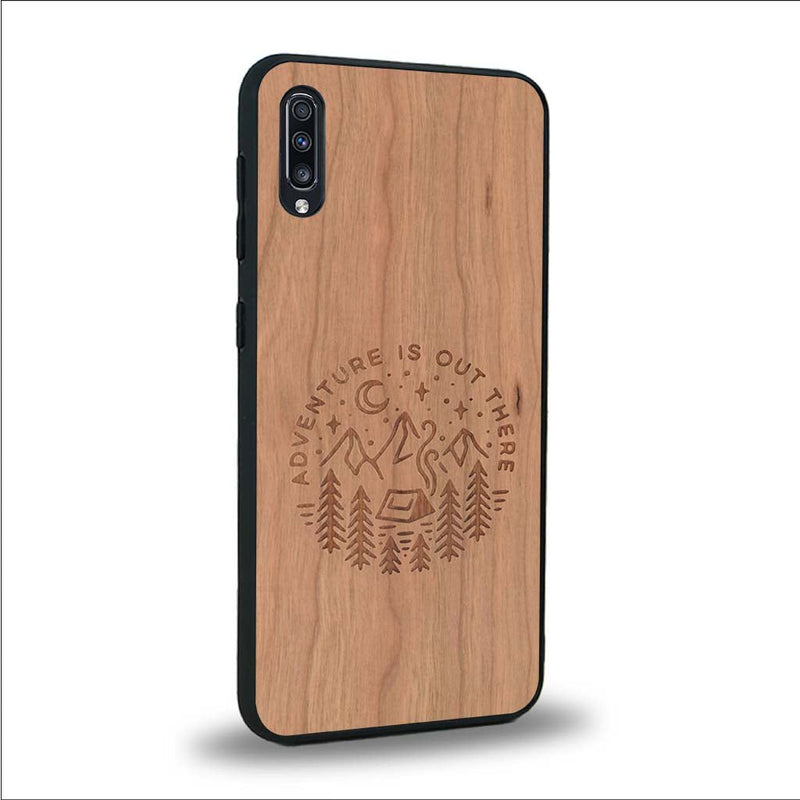 Coque Samsung A70 - Le Bivouac - Coque en bois