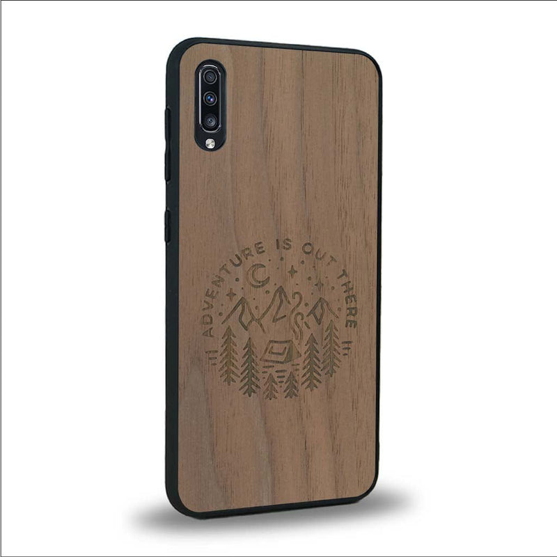 Coque Samsung A70 - Le Bivouac - Coque en bois