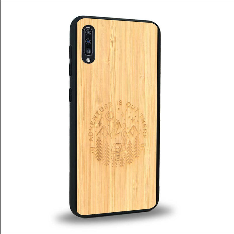 Coque Samsung A70 - Le Bivouac - Coque en bois