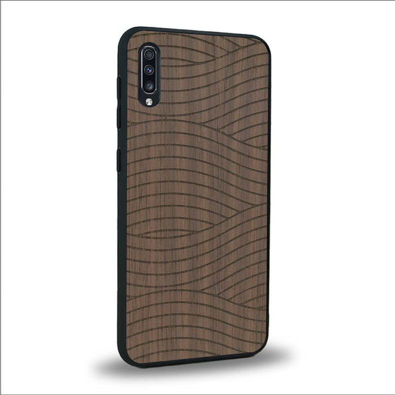 Coque Samsung A70 - Le Wavy Style - Coque en bois