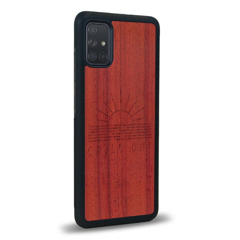 Coque Samsung A71 - La Chill Out - Coque en bois