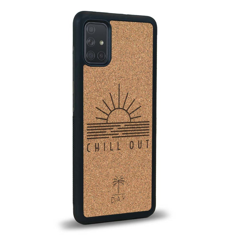 Coque Samsung A71 - La Chill Out - Coque en bois