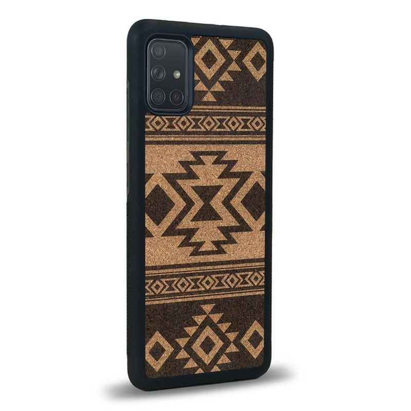 Coque Samsung A71 - L'Aztec - Coque en bois