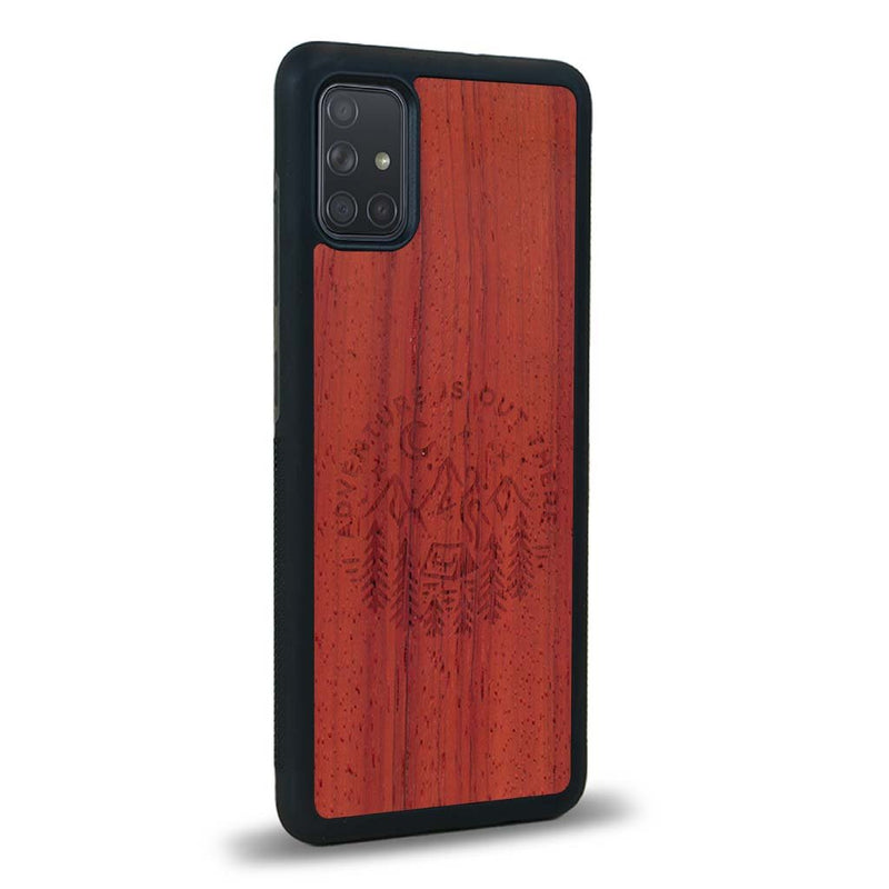 Coque Samsung A71 - Le Bivouac - Coque en bois