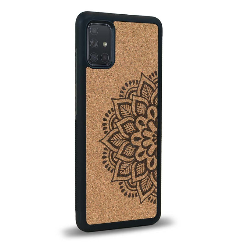Coque Samsung A71 - Le Mandala Sanskrit - Coque en bois